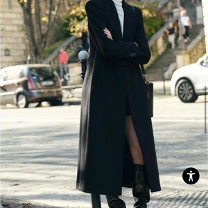 Zara Black Long Coat